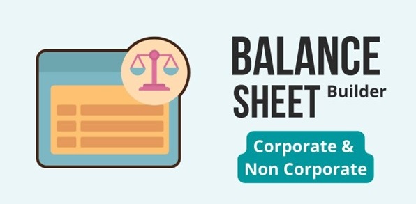 Schedule III – Balance Sheet Builder Tool