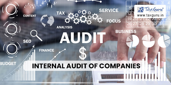 Internal Audit of Companies