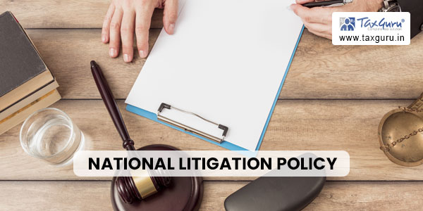 National Litigation Policy