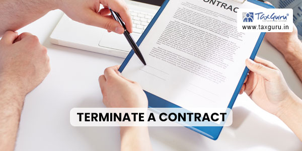 How to Terminate a Contract