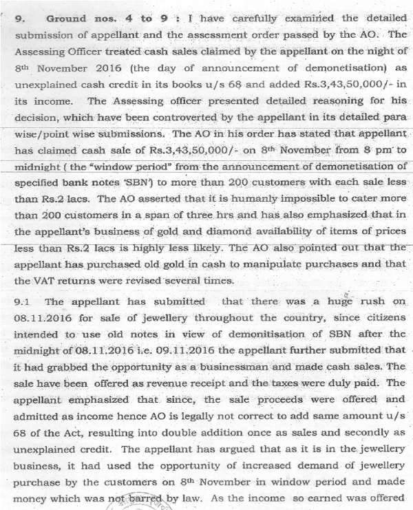 announcement of demotisation specified bank notes SBN