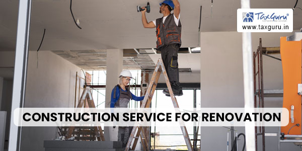 construction service for renovation