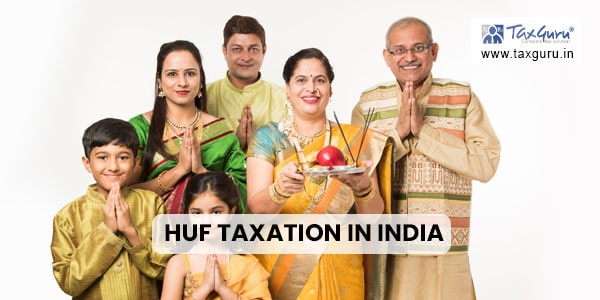 HUF Taxation in India