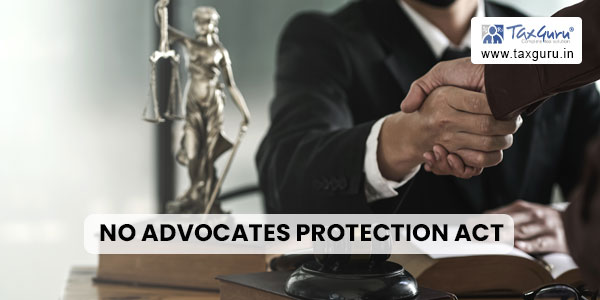 No Advocates Protection Act