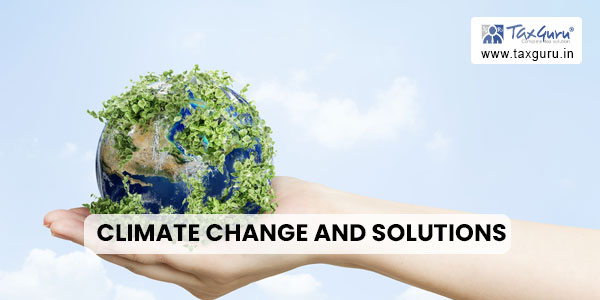 climate change and solutions