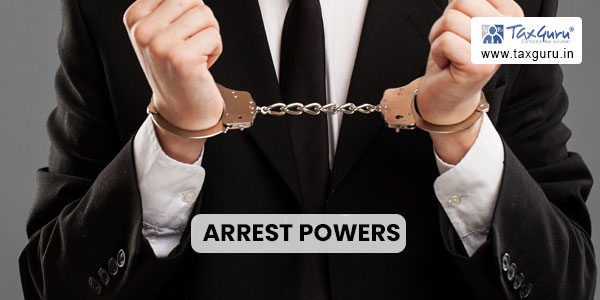 Arrest Powers