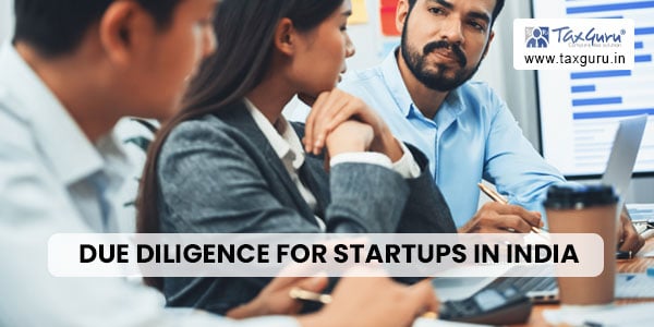 What is Due Diligence for Startups in India?
