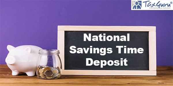 National Savings Time Deposit (Fourth Amendment) Scheme, 2023