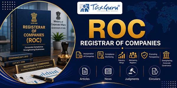 ROC-Registrar of Companies