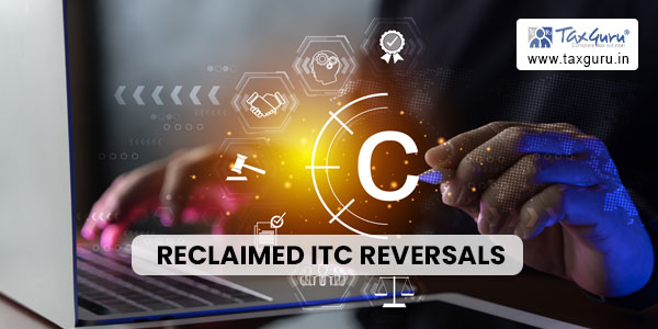 GSTN Advisory: Act on Reclaimed ITC Reversals by November 30, 2023
