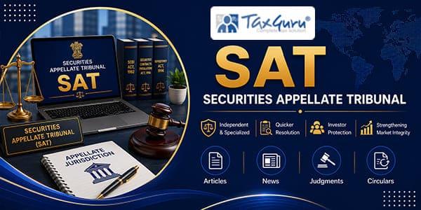 SAT-Securities Appellate Tribunal