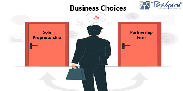 Business Choices: Sole Proprietorship vs. Partnership Firm