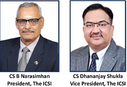 CS B Narasimhan and CS Dhananjay Shukla