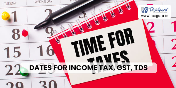 February 2024 Tax Compliance Calendar: Key Dates for Income Tax, GST, TDS