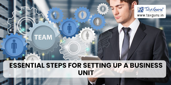 Essential Steps for Setting Up a Business Unit