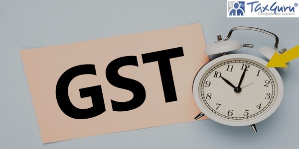 GST note with flat lay clock