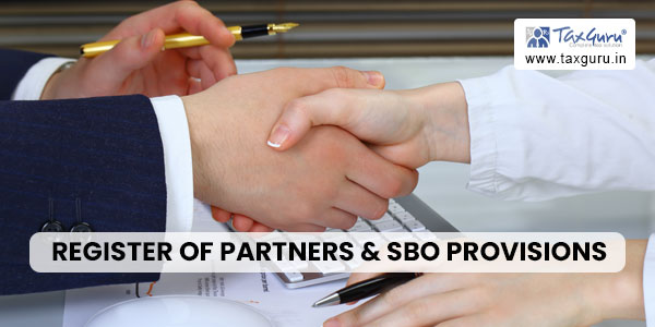 LLP (Third Amendment) Rules, 2023: Register of Partners & SBO Provisions