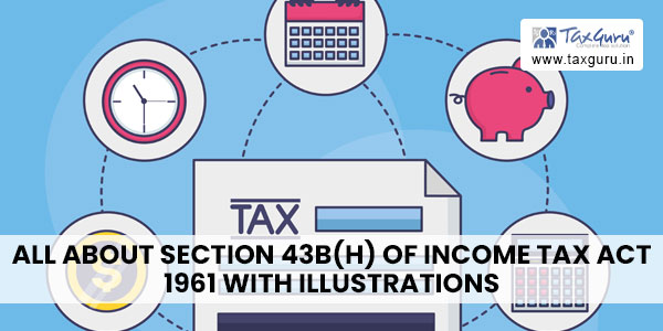 All about Section 43B(h) of income tax act 1961 with illustrations