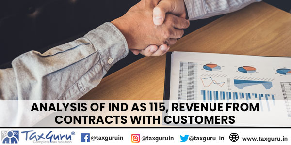 Analysis of Ind AS 115, Revenue from Contracts with Customers 