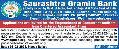 Empanelment Advertisement