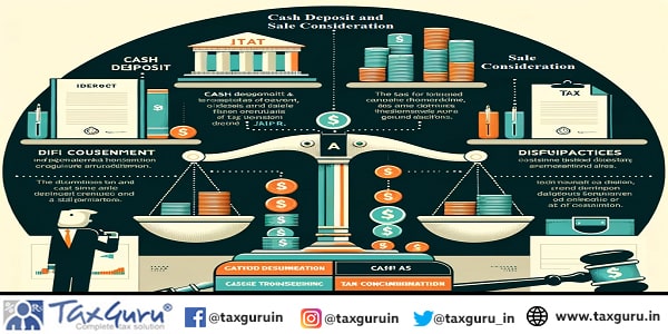 ITAT Jaipur Ruling on Cash Deposit and Sale Consideration