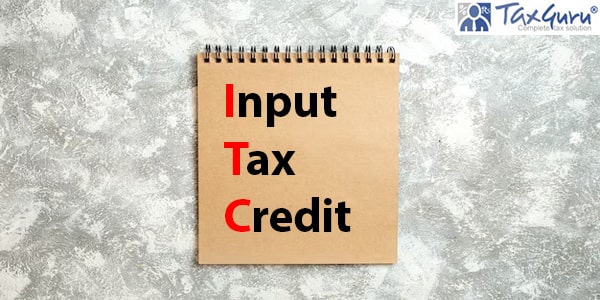 Input Tax Credit brown dairy