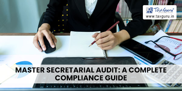 Master Secretarial Audit A Complete Compliance Guide
