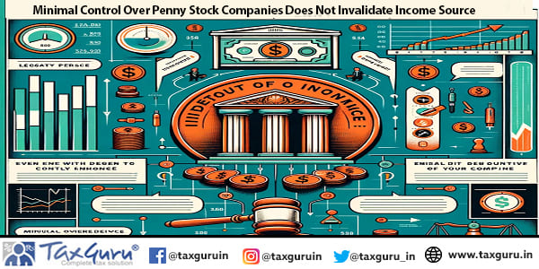 Minimal Control Over Penny Stock Companies Does Not Invalidate Income Source