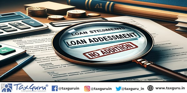 No addition for loan solely on statements obtained during search proceedings