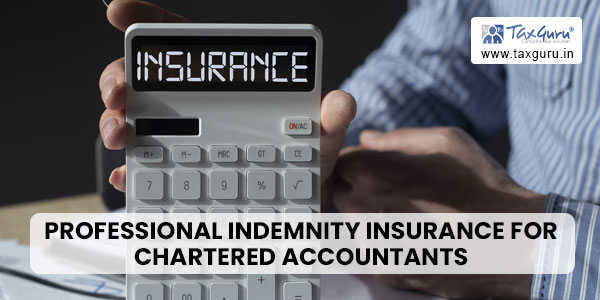 Professional Indemnity Insurance for Chartered Accountants