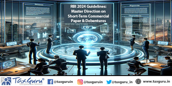 RBI 2024 Guidelines Master Direction on Short-Term Commercial Paper & Debentures