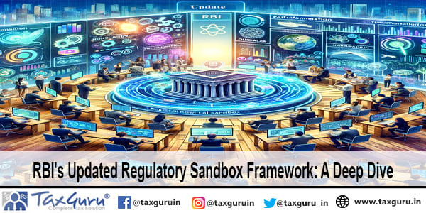 RBI's Updated Regulatory Sandbox Framework A Deep Dive