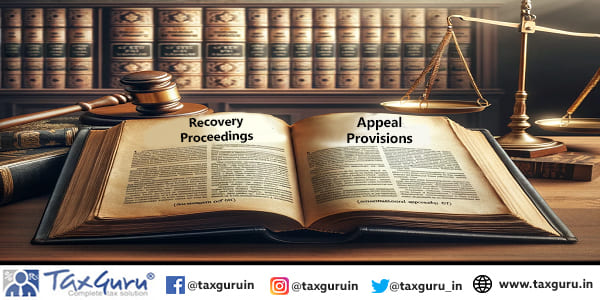 Recovery Proceedings and Appeal Provisions