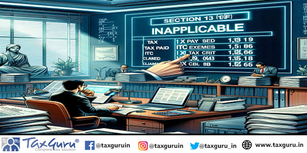 Section 13(1)(f) of UPVAT Act Inapplicable if Tax Paid Exceeds ITC Claimed