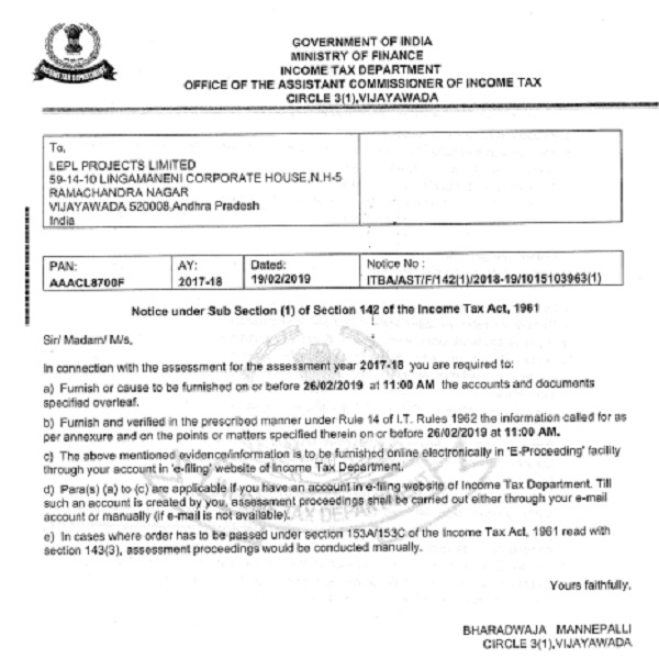 the reminder notice given on 02.04.2019 which is to the following effect images 1