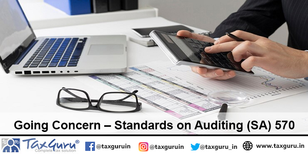 Going Concern – Standards on Auditing (SA) 570