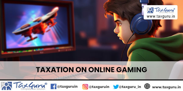 Taxation On Online Gaming