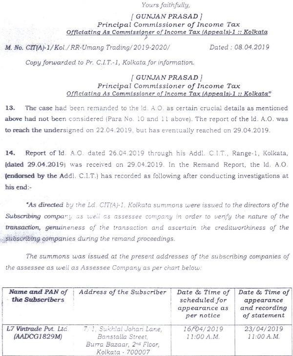 AO and reply to the remand report filed Image 3