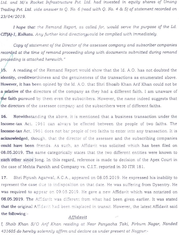 AO and reply to the remand report filed Image 6