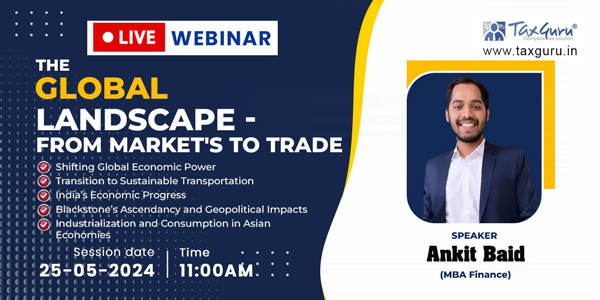 Free YouTube Live on global landscape –  from market’s to trade