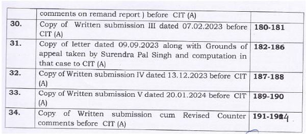 commets on remand report