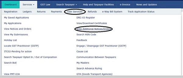 application for rectification of an order