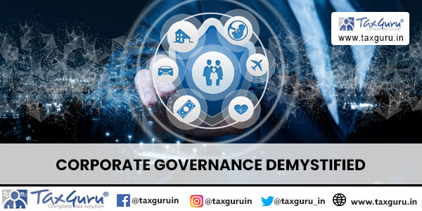 Corporate Governance Demystified