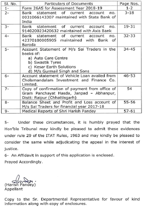 Bank Statement of Current Account