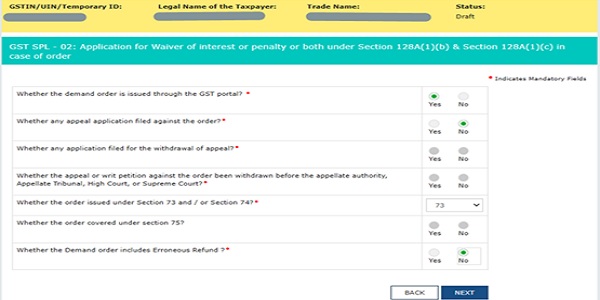 Upon selecting SPL-02