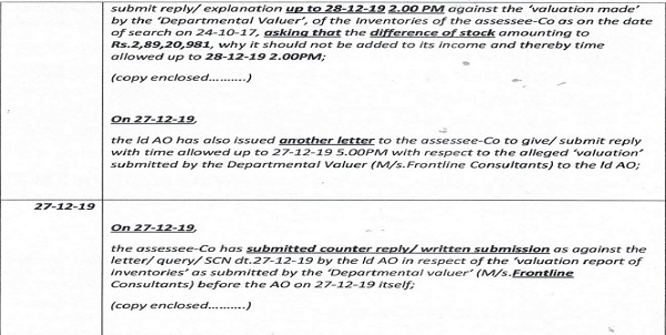 course of proceedings before the first appellate authority