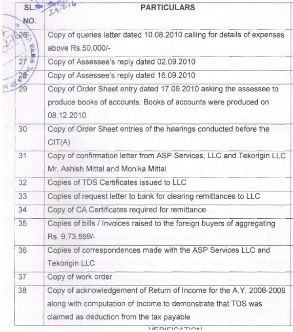 Copy of queries letter