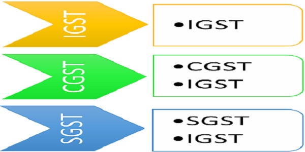 credit of CGST, IGST, and SGST