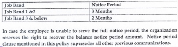 employee is unable to serve