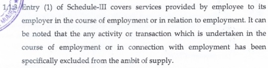 employer in the course